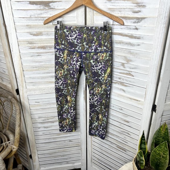 LULULEMON Women's Iris Wunder Under Crop Legging Luxtreme Activewear Multicolor - Picture 6 of 12